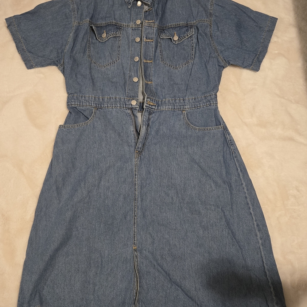 Signature by Levi Strauss Blue Denim Shirt